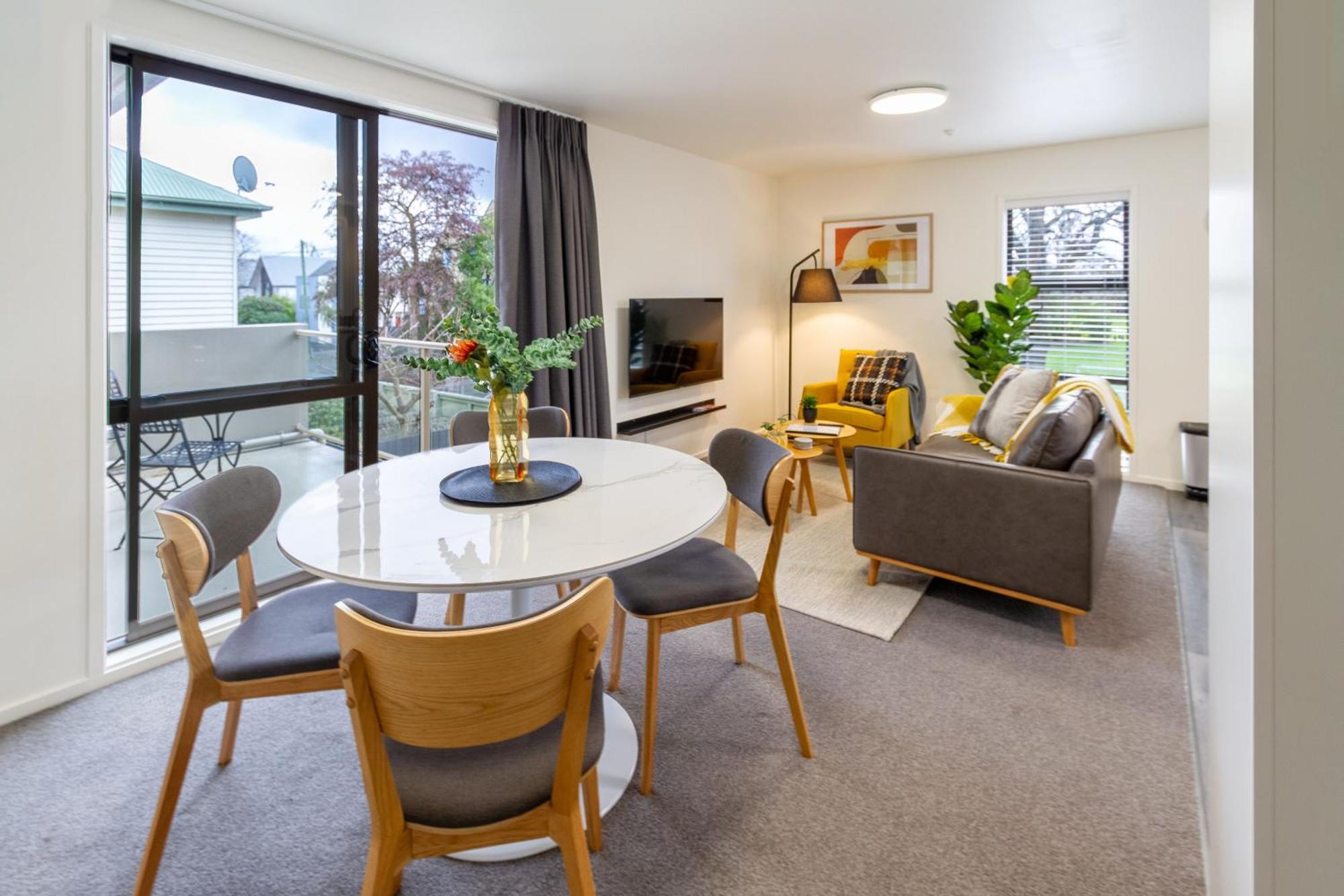 כרייסטצ'רץ' Warm Chch Apartment Park View & Garage Parking מראה חיצוני תמונה