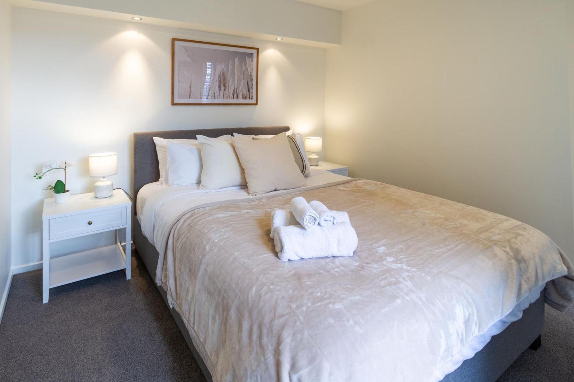 כרייסטצ'רץ' Warm Chch Apartment Park View & Garage Parking מראה חיצוני תמונה
